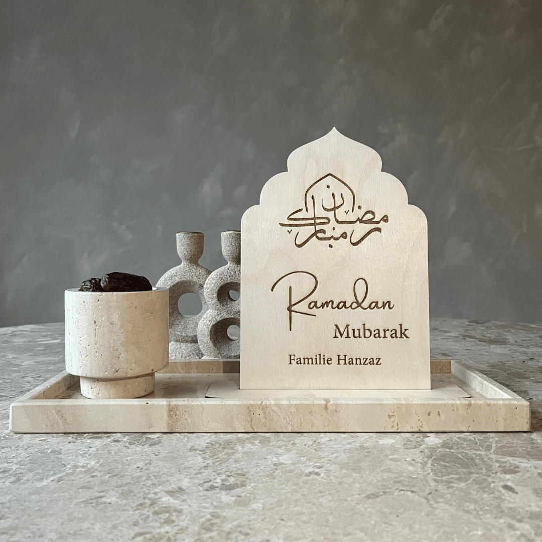 Ramadan Mubarak sign