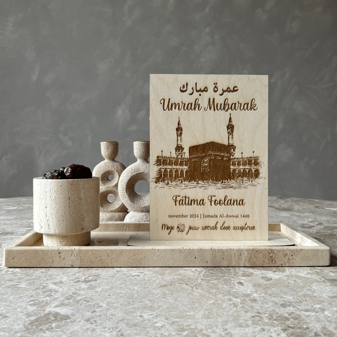 Umrah/hajj mubarak sign