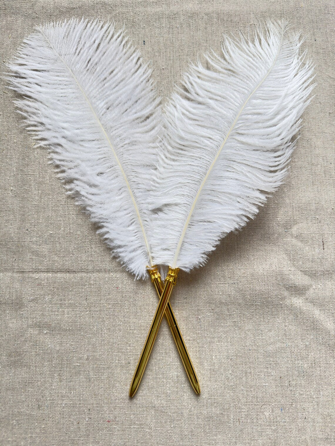 Luxury Gold Feather Pen