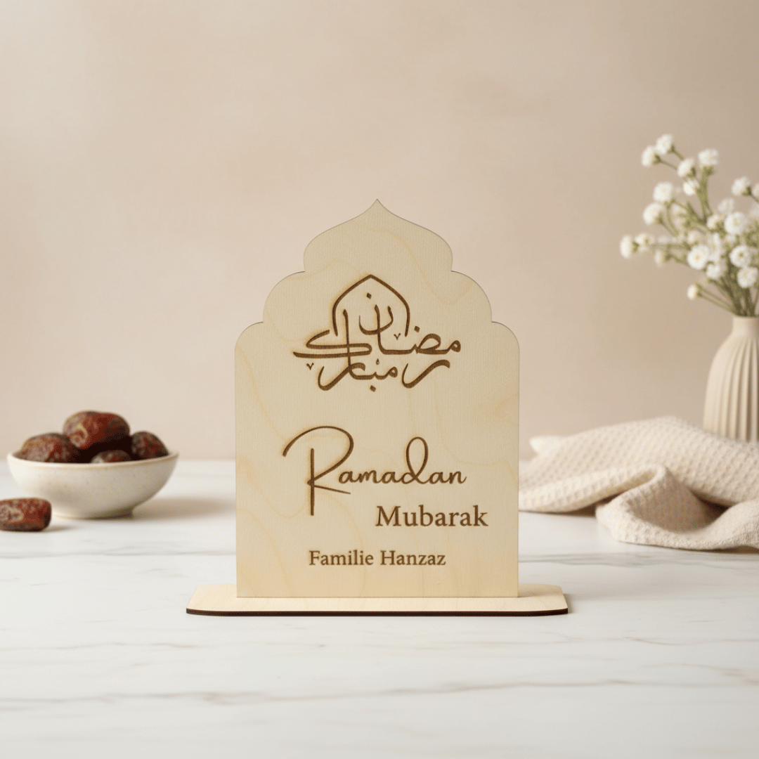 Ramadan Mubarak bord