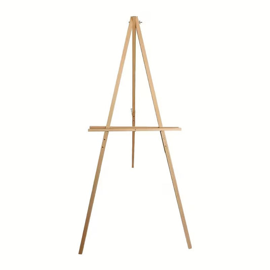 Houten vloerezel - bundelaanbieding bij welkomstbord